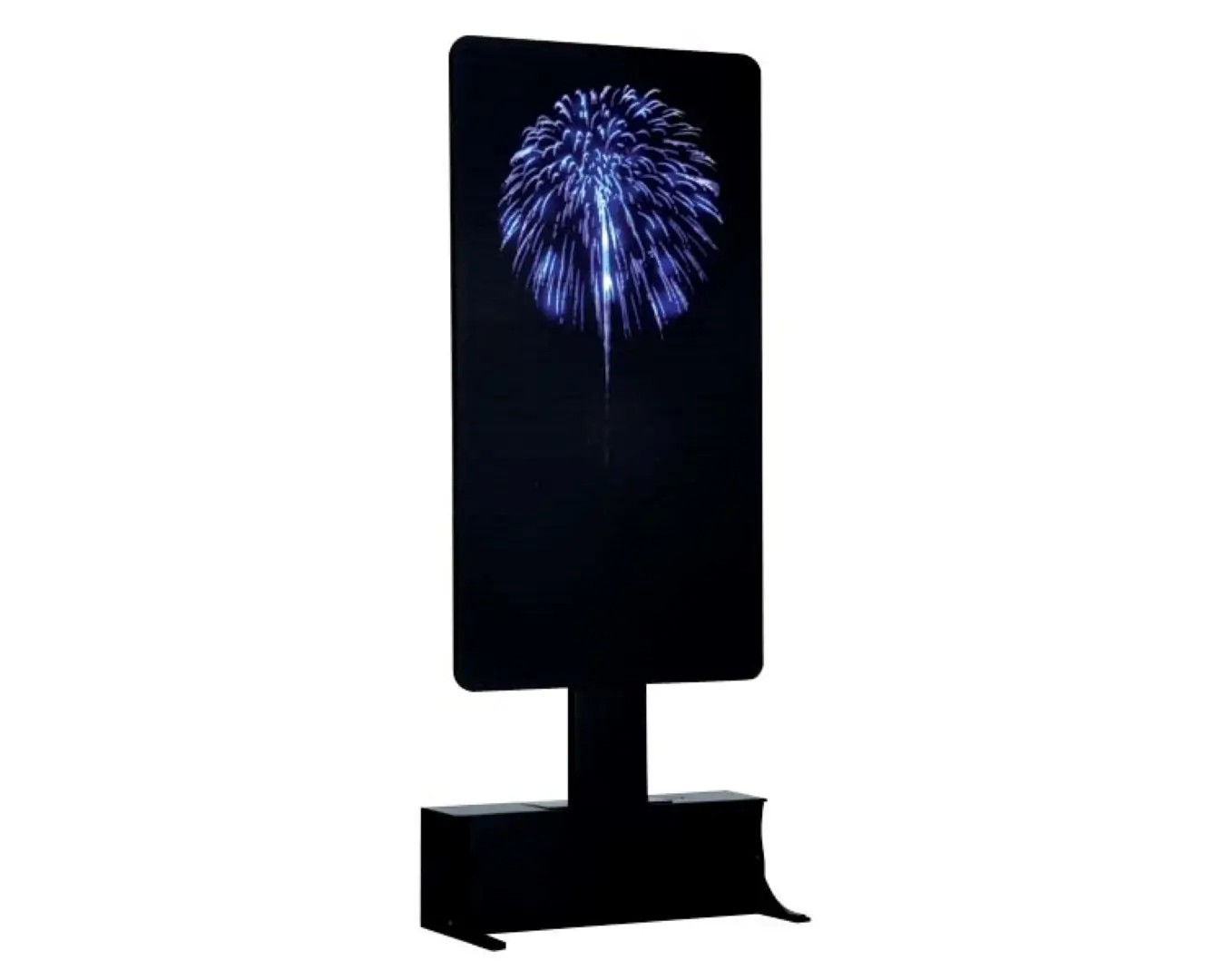 Kerstfiguur Blue vuurwerk/fireworks b/o (4.5v) Lemax