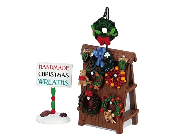 Kerstfiguur Wreath  LEMAX