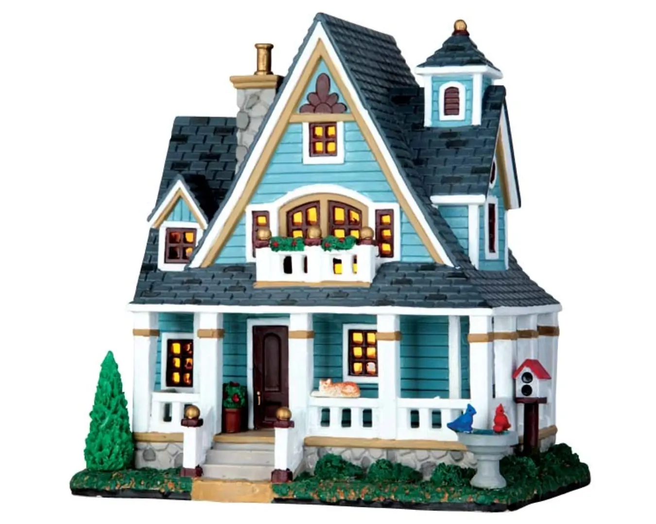 Kerstfiguur Pearson cottage b/o led Lemax