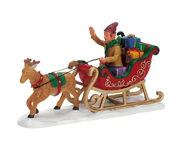 Kerstfiguur Don't forget these santa! LEMAX