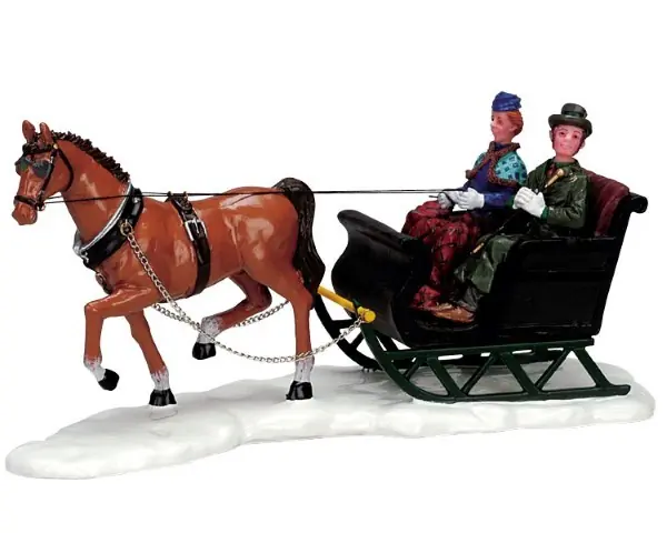 Kerstfiguur Scenic sleighride LEMAX