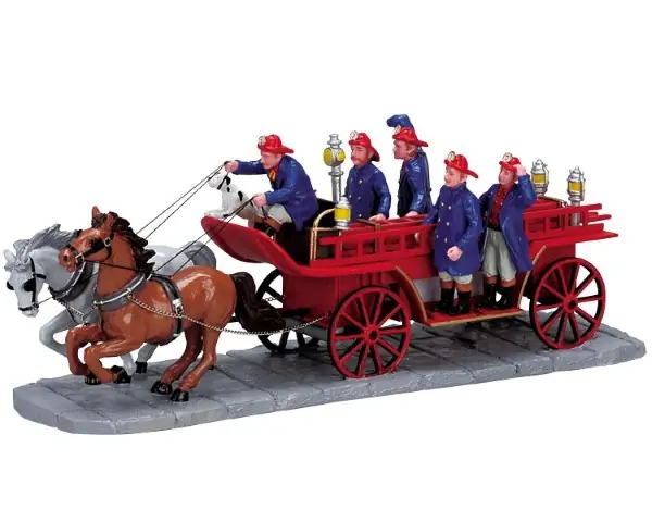 Kerstfiguur Hook & ladder LEMAX