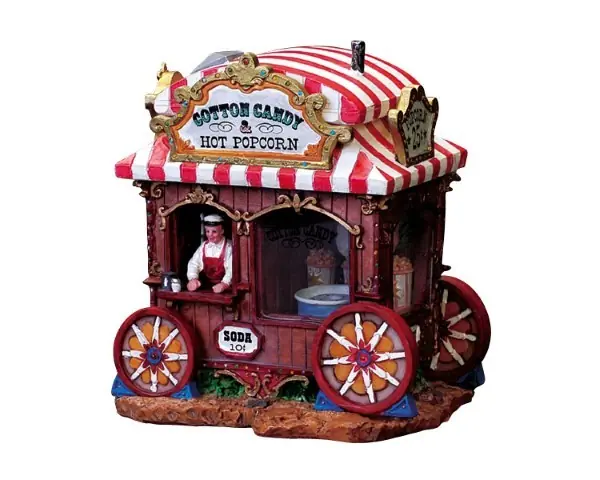Kerstfiguur Cotton candy stand LEMAX