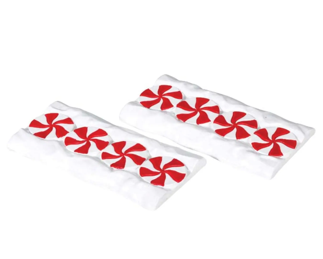 Kerstfiguur Candy cane lane straight set of 2 LEMAX