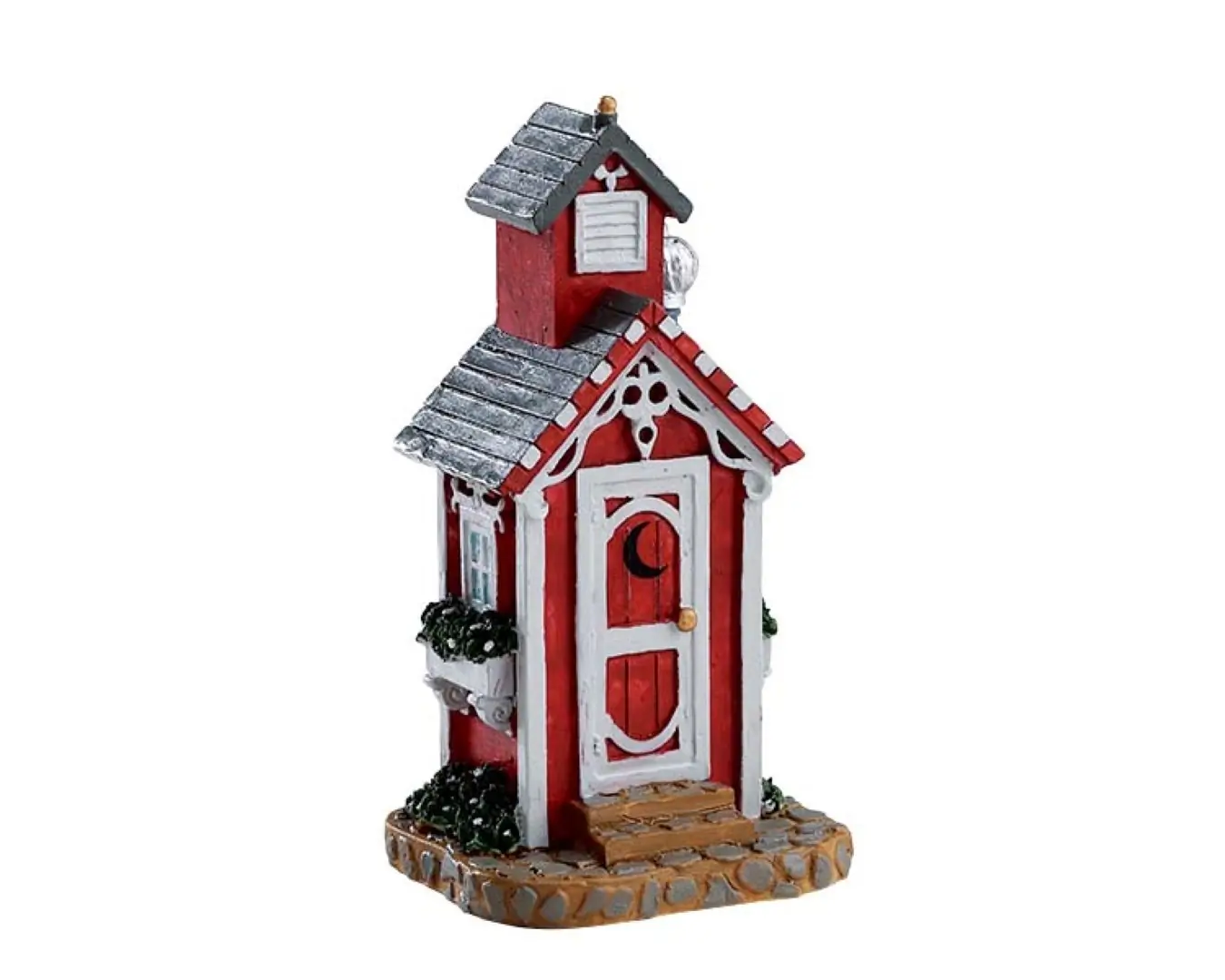 Kerstfiguur Victorian outhouse LEMAX