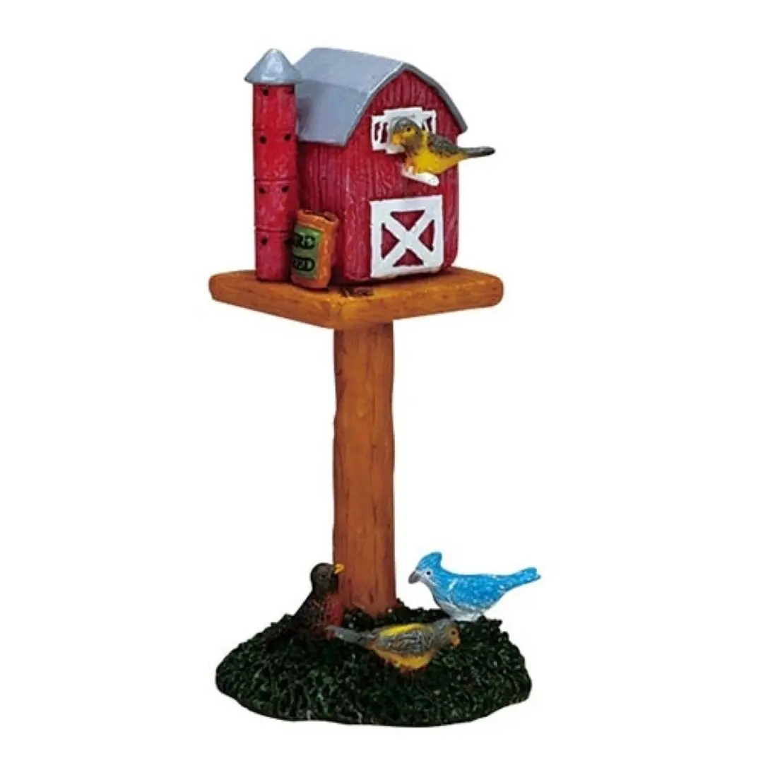Kerstfiguur Barn Birdhouse Lemax