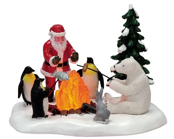Kerstfiguur Fireside fun LEMAX