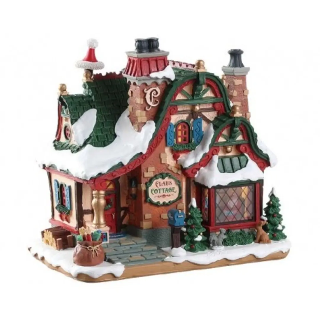 Kerstfiguur The claus cottage b/o (4.5v) LEMAX