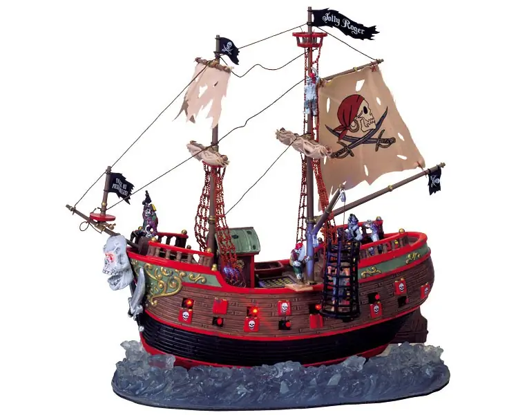 Kerstfiguur The jolly roger LEMAX