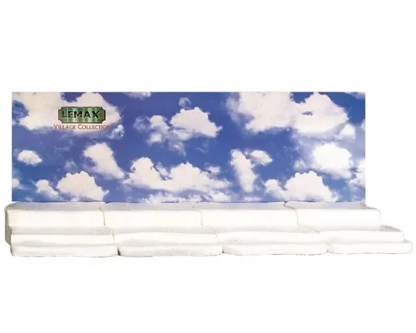 Kerstdorp landschap 4-foot  material (cloud) LEMAX