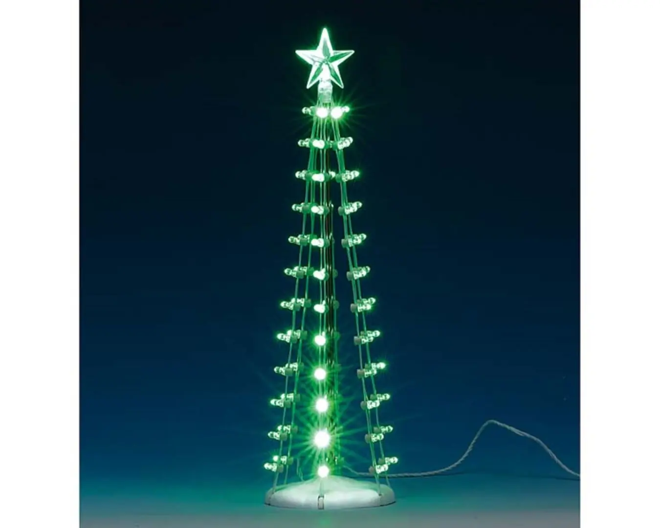 Kerstfiguur Lighted silhouette tree (green) b/o (4.5v) LEMAX
