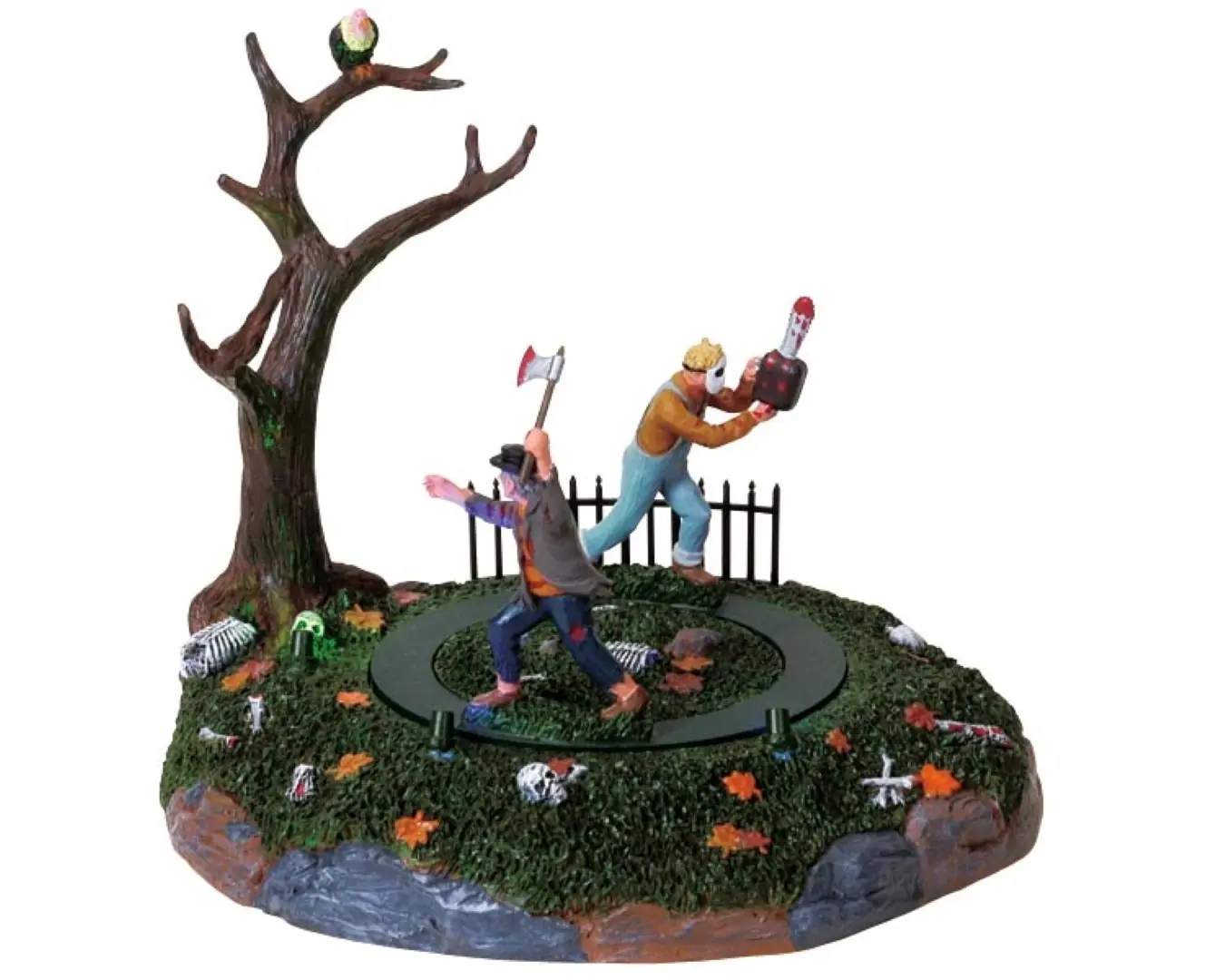 Kerstfiguur Slasher rivals battery operated LEMAX