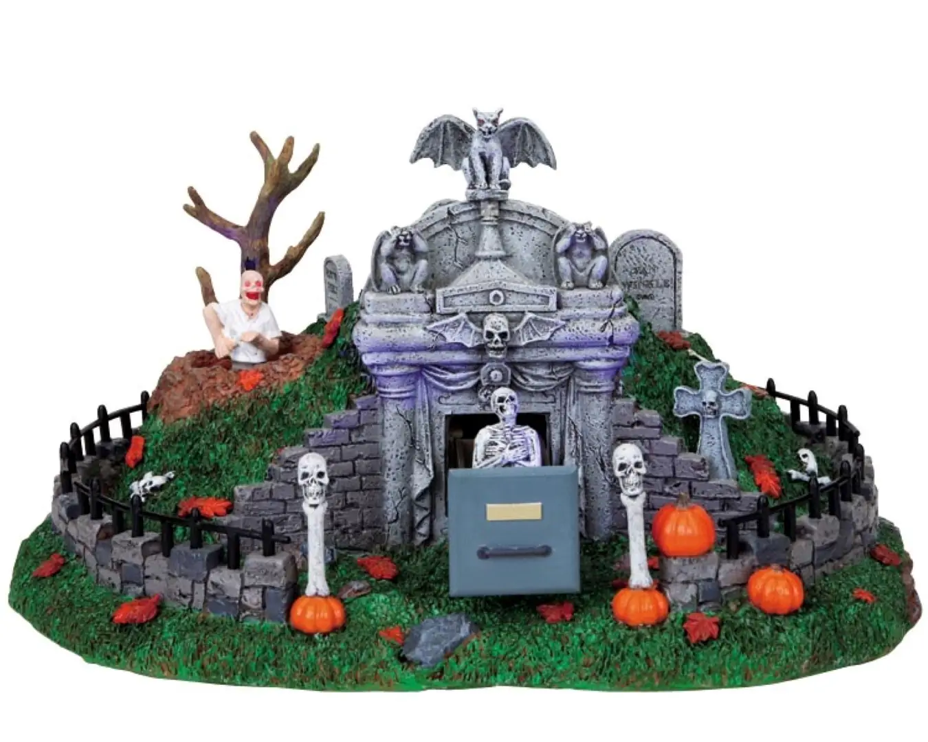 Kerstfiguur Hillside mausoleum battery operated LEMAX