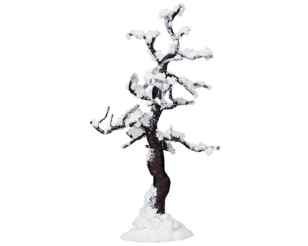 Kerstfiguur Snowy alamo tree a large LEMAX