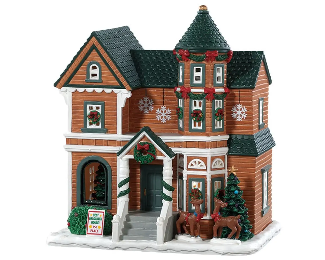Kerstfiguur The millers house b/o led LEMAX