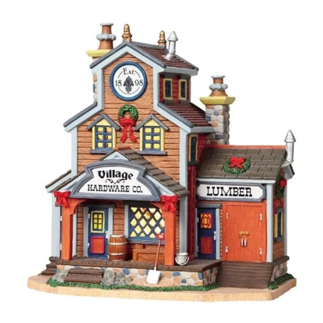 Kerstfiguur Village Hardware CO. Lemax
