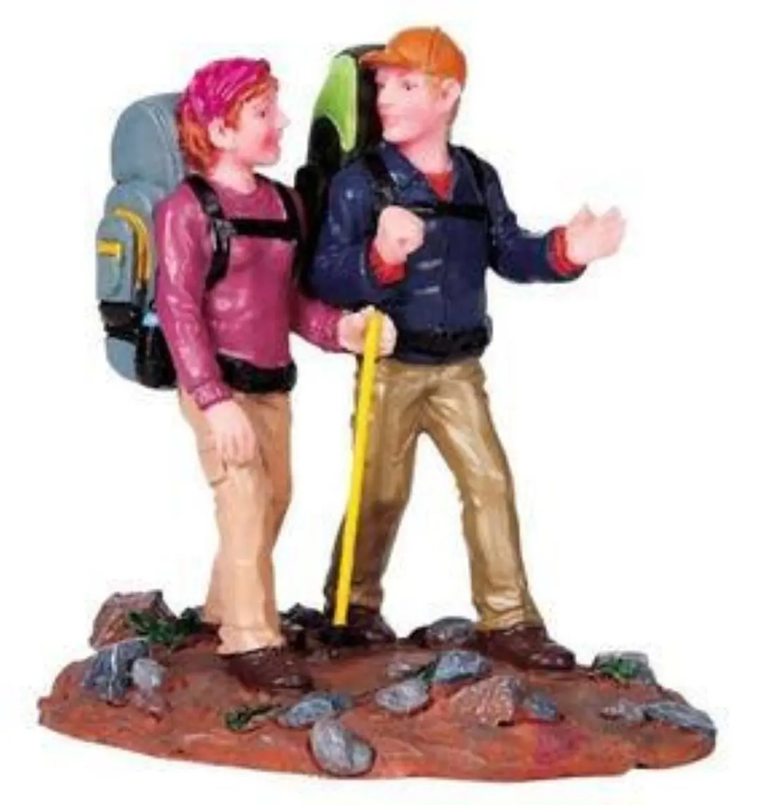 Kerstfiguur Along the trail LEMAX