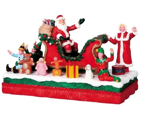 Kerstfiguur Santa float LEMAX