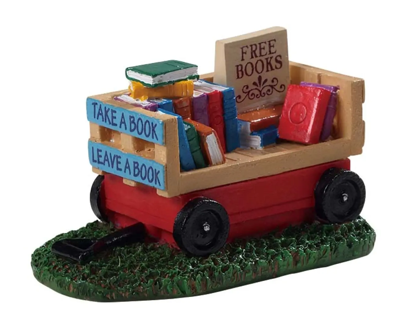 Kerstfiguur Book wagon LEMAX