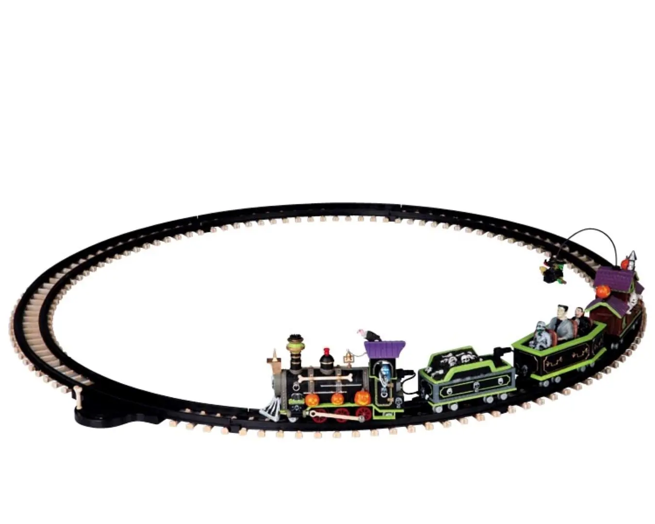 Kerstfiguur Trein Spooky town express LEMAX