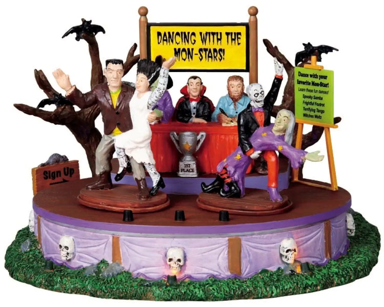 Kerstfiguur Dancing the mon stars LEMAX