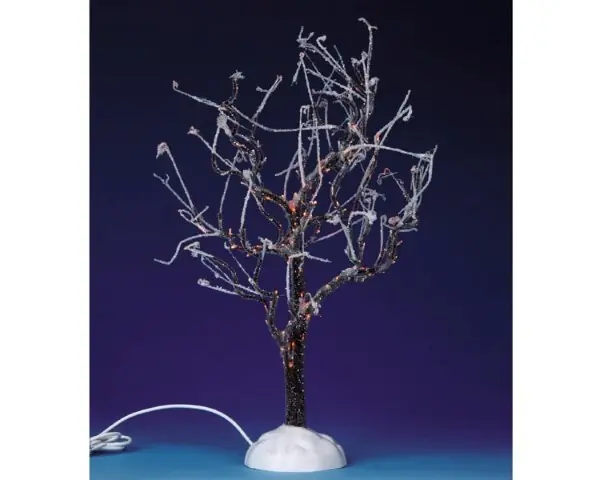 Kerstfiguur Lighted ice glazed tree clear LEMAX