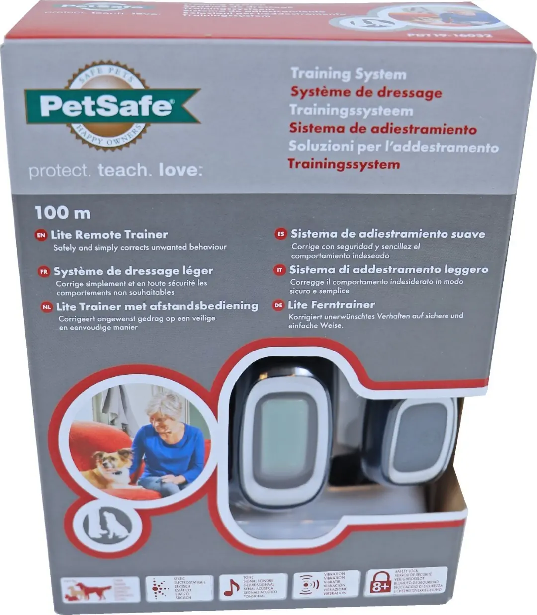 PetSafe digitale lite trainer 100 meter PDT19-16032 PetSafe Gebr. de Boon