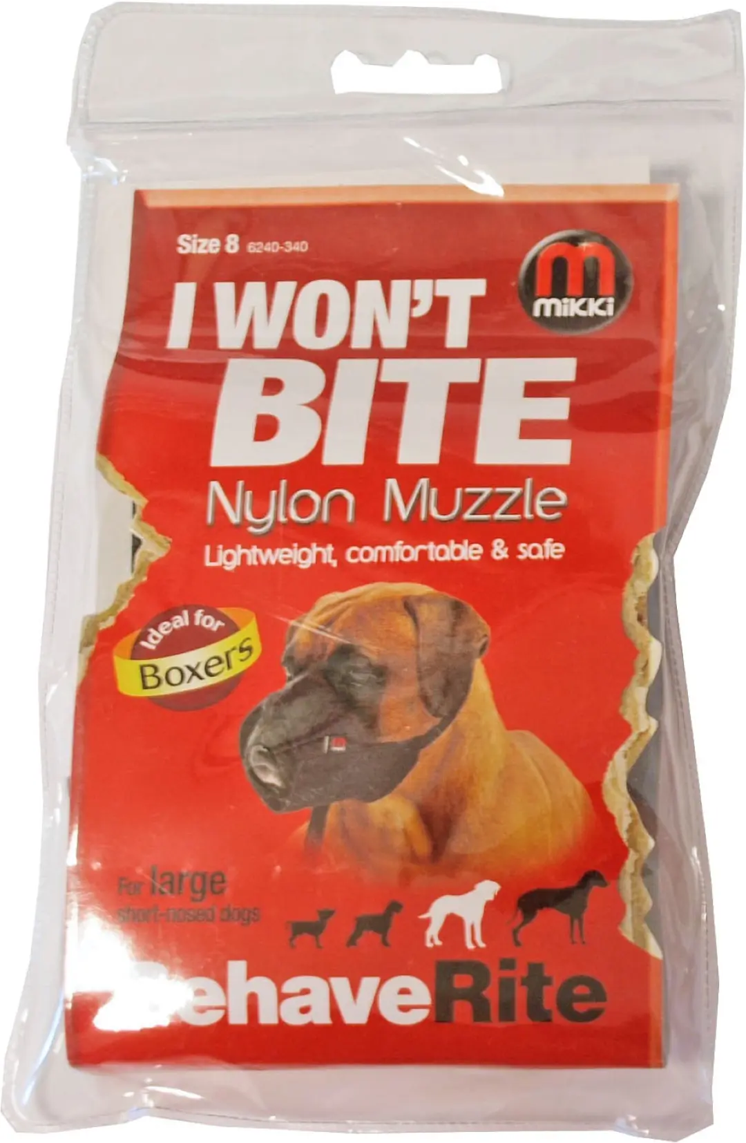 Mikki Muzzle muilband nr. 8 Company-of-animals Gebr. de Boon