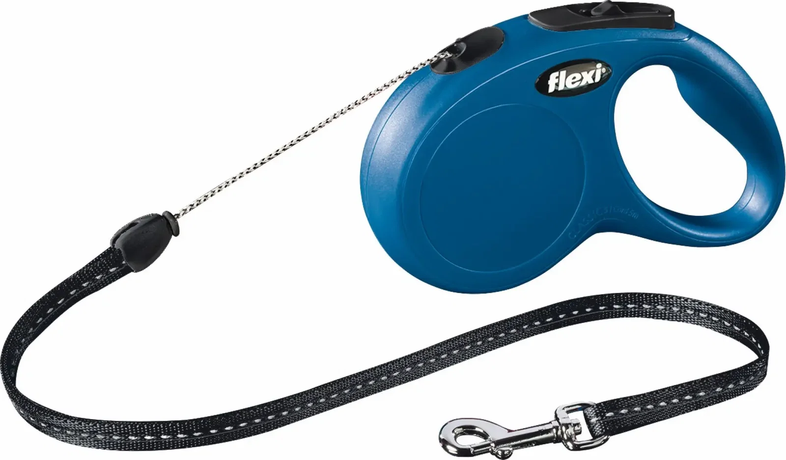 Rollijn Classic cord S 5 meter blauw Flexi