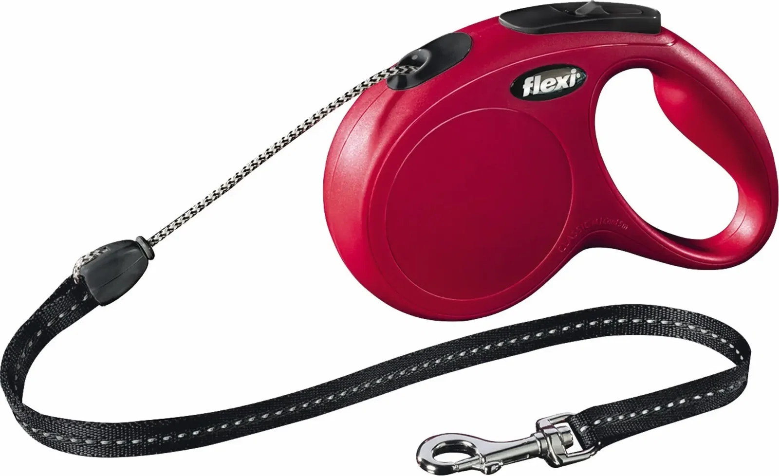 Rollijn Classic cord M 5 meter rood Flexi