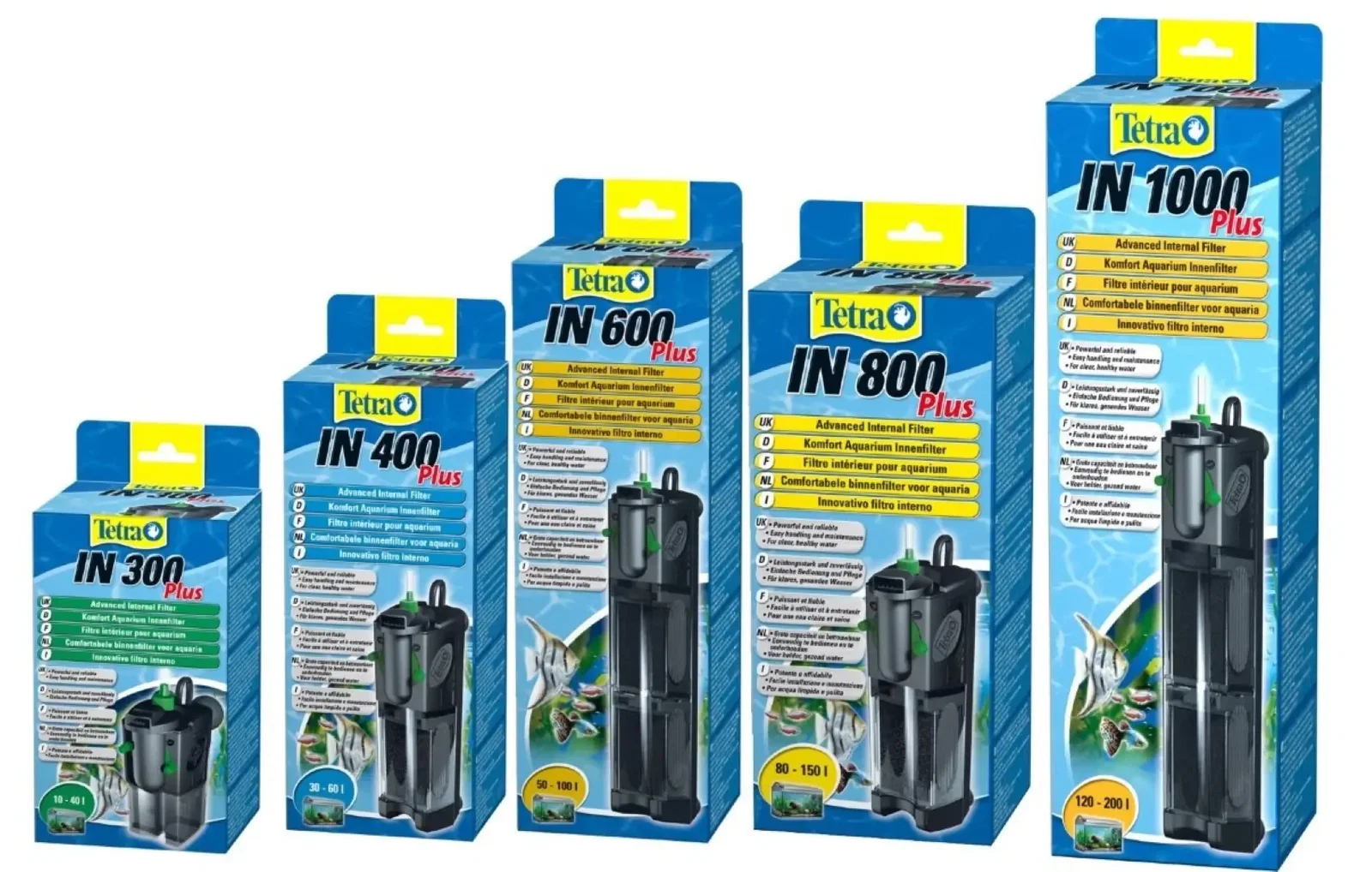 binnenfilter IN300 plus Vis Gebr. de Boon Tetra