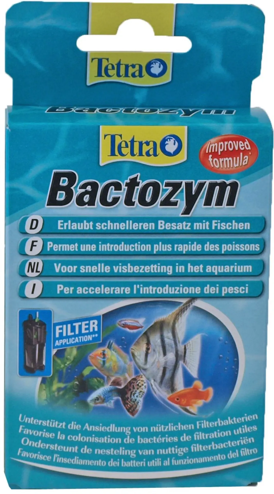 Aqua Bactozym 10 capsules Vis Gebr. de Boon Tetra