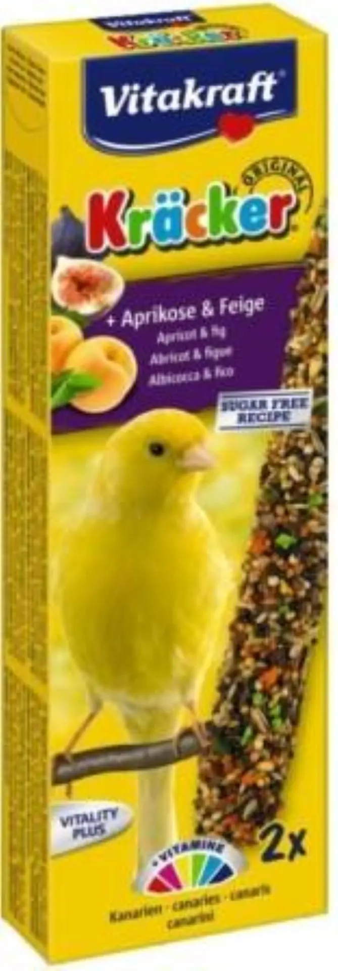 abrikoos/vijg-kracker kanarie 2in1 Gebr. de Boon Vitakraft
