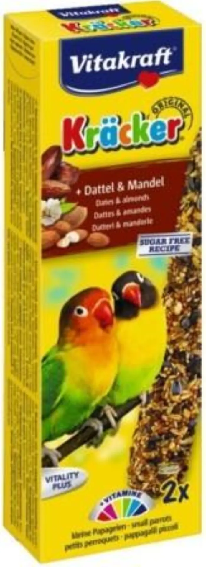 dadel/amandel-kracker agaporniden 2in1 Gebr. de Boon Vitakraft