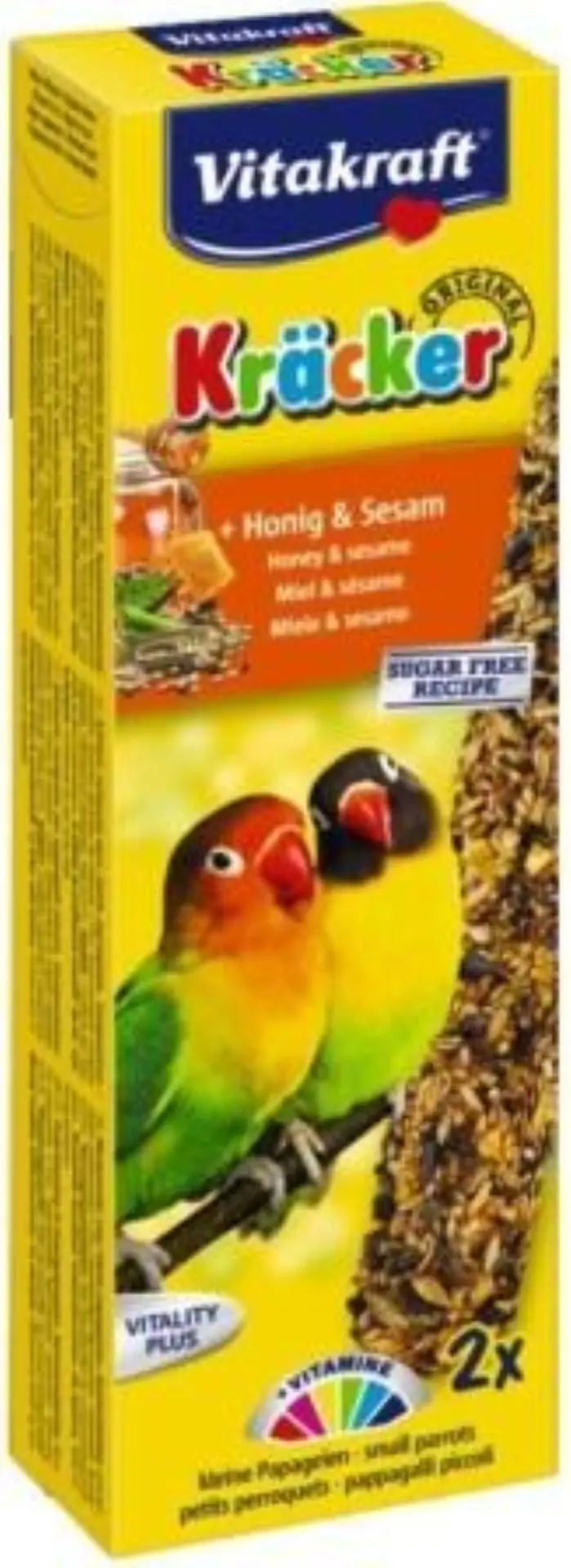 honing/sesam-kracker agaporniden 2in1 Gebr. de Boon Vitakraft