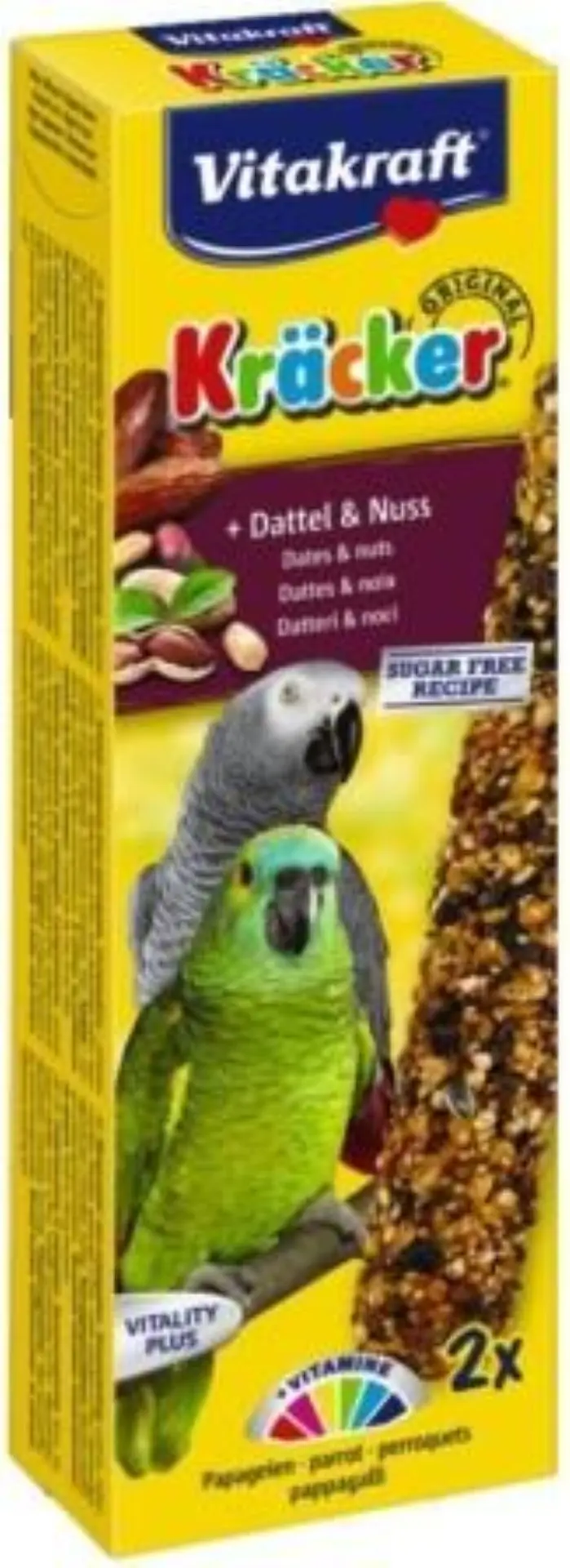 dadel/noot-kracker papegaai 2in1 Gebr. de Boon Vitakraft