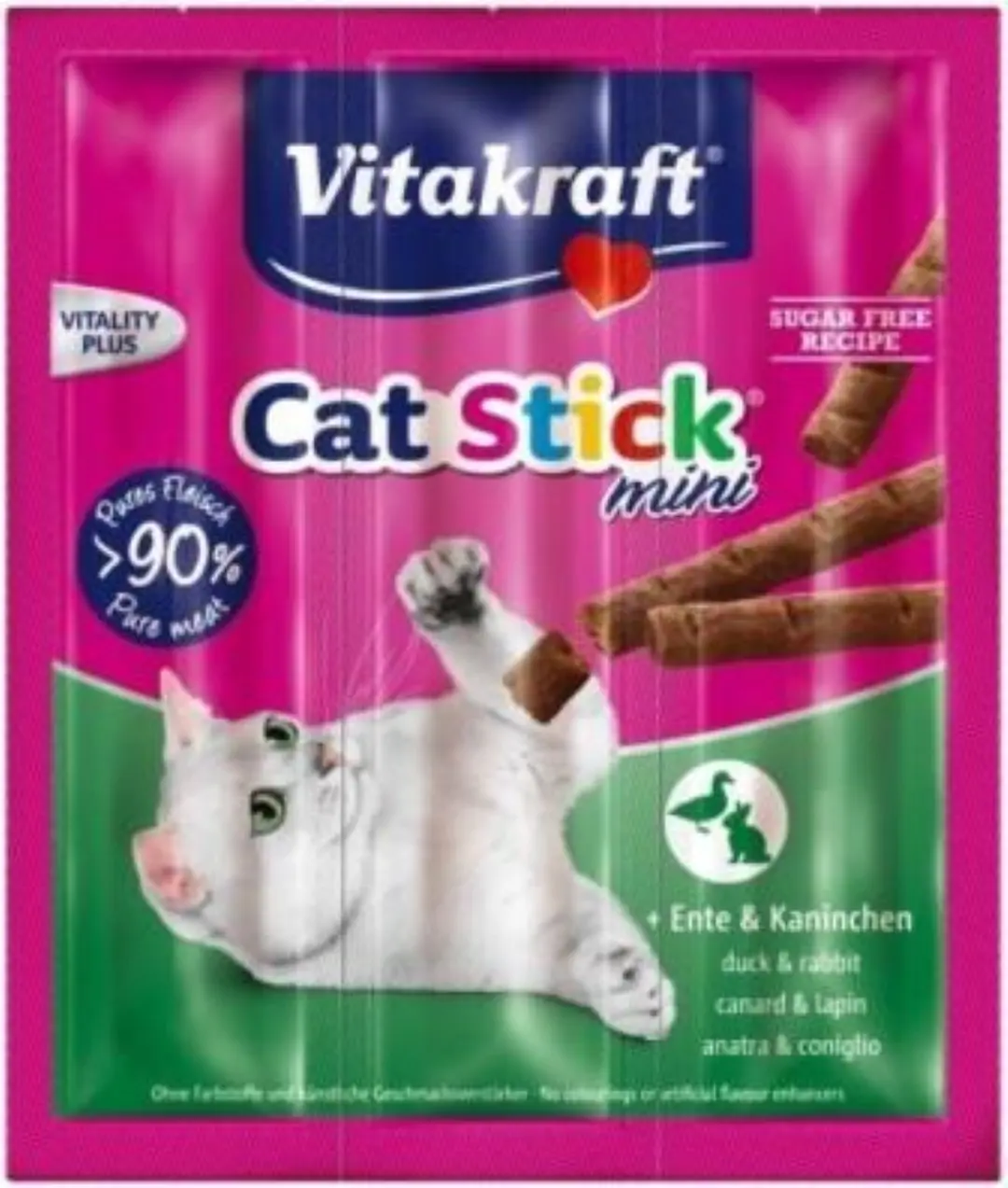 Cat-Stick mini eend & konijn Gebr. de Boon Vitakraft