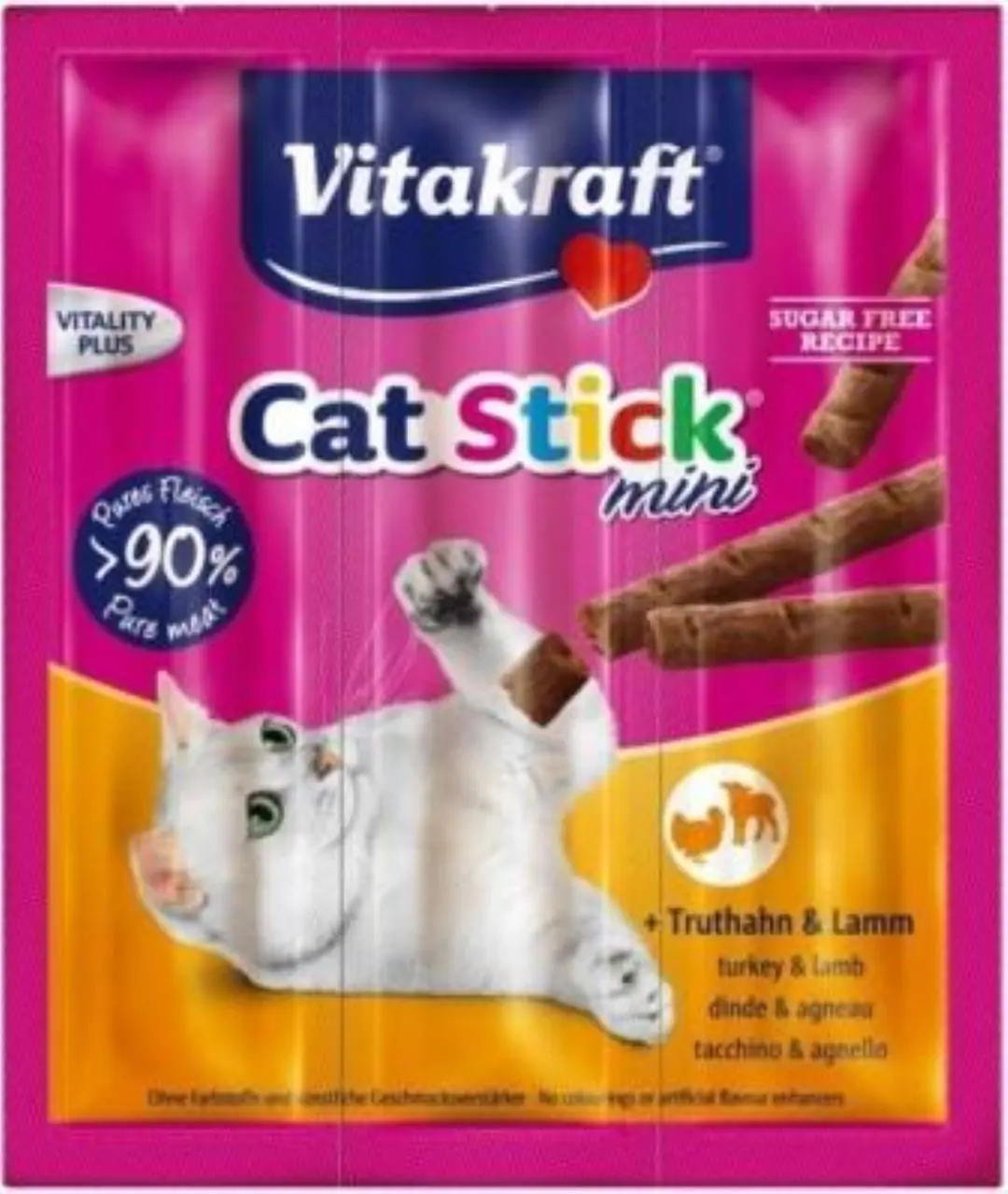 Kat Cat-Stick mini kalkoen & lam Gebr. de Boon Vitakraft