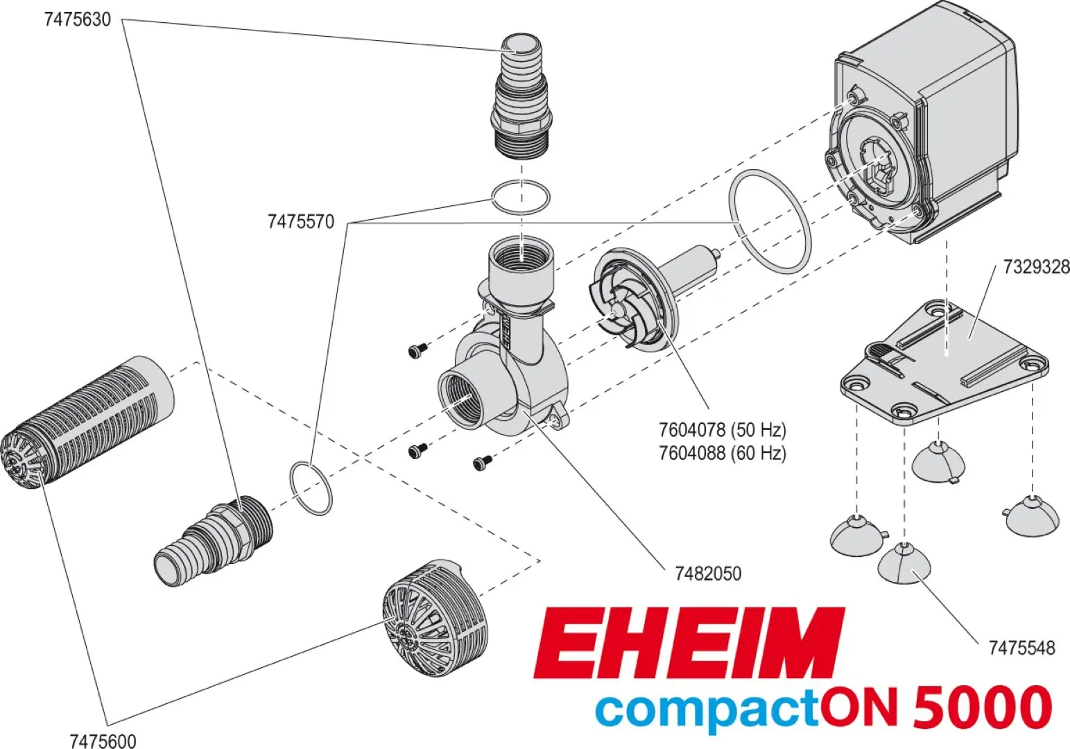 Eheim pomp CompactON 5000 Eheim Gebr. de Boon
