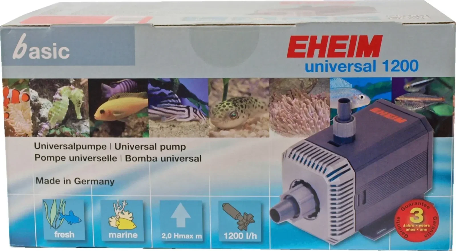 Eheim pomp 1250.219 kort snoer Eheim Gebr. de Boon