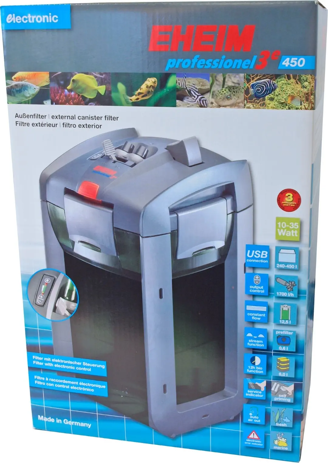 Eheim filter Professional 3E 450 zonder filtermassa Eheim Gebr. de Boon