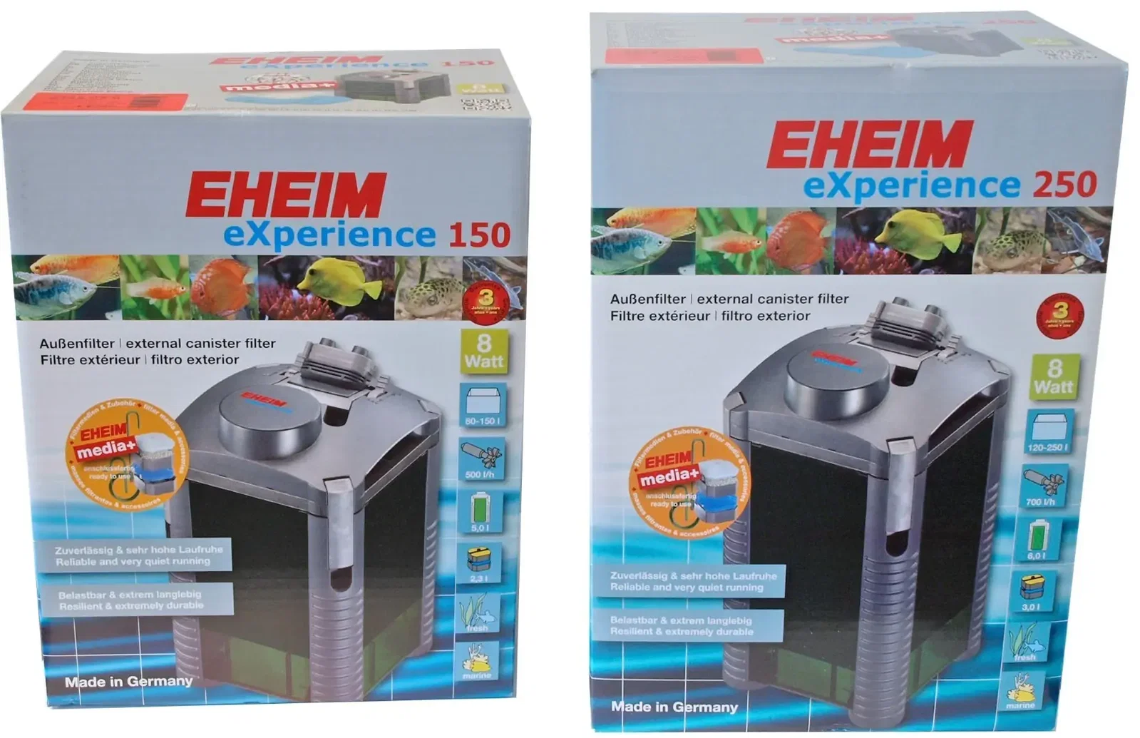 Eheim filter Experience 150 met filtermassa Eheim Gebr. de Boon