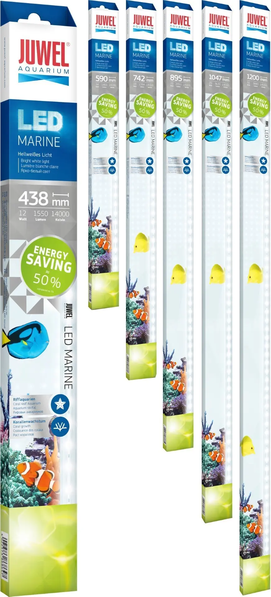 Juwel LED lamp Marine 12 Watt 438 mm - LED Tube Juwel Gebr. de Boon
