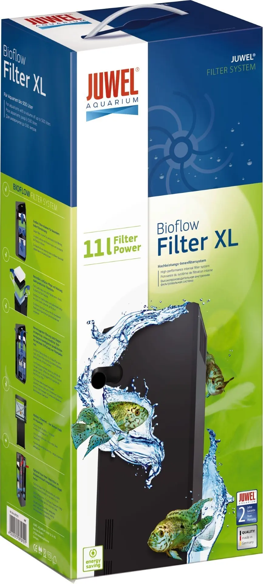 Juwel Bioflow XL filter 1000 liter zwart Juwel Gebr. de Boon