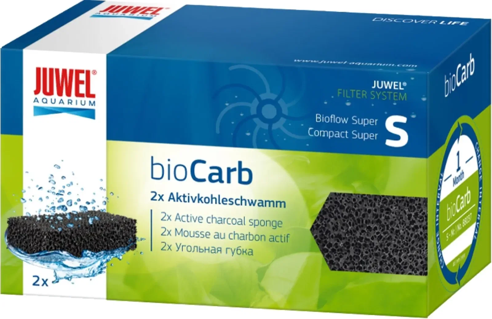 Juwel koolpatroon Bioflow S/Compact Super Juwel Gebr. de Boon