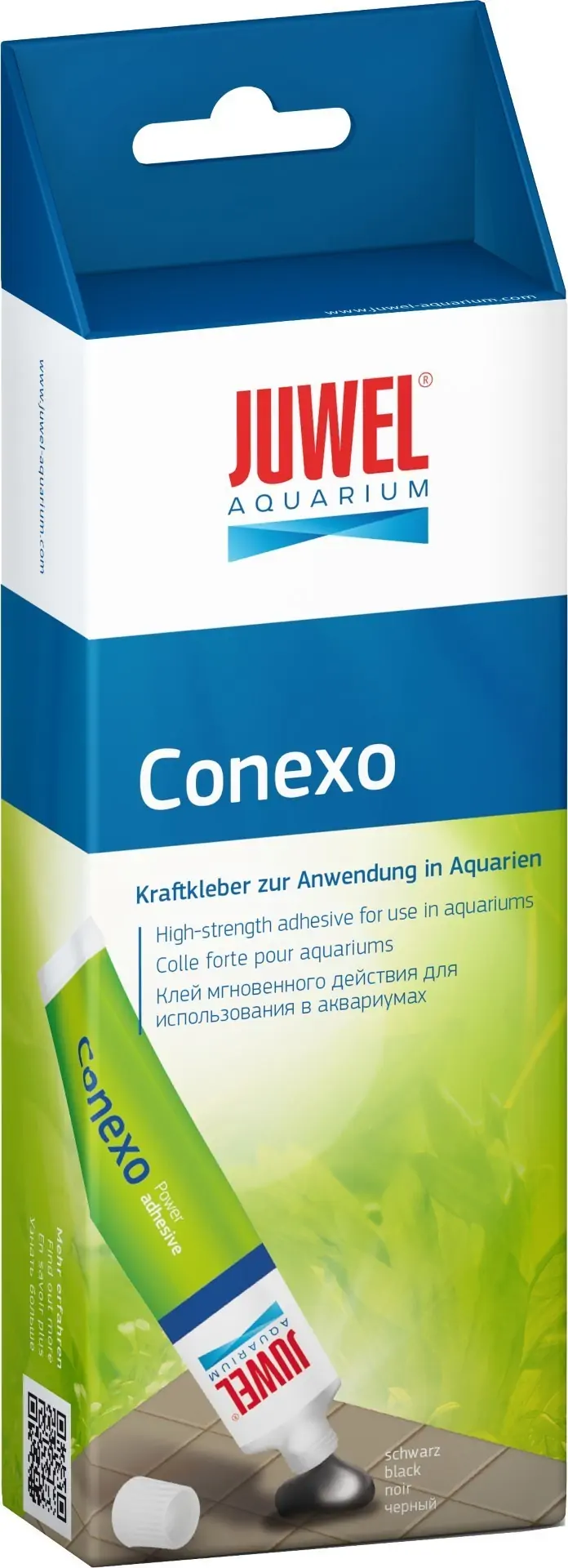 Juwel onderwater silicone zwart Conexo 80 ml Juwel Gebr. de Boon