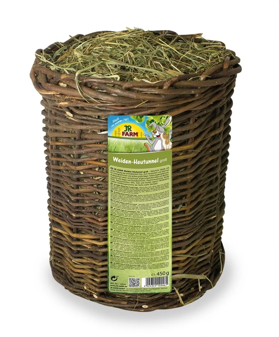 JR Farm knaagdier wilgen/hooitunnel groot 450 gram 10946 JR Gebr. de Boon