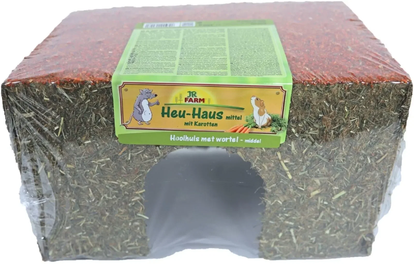 JR Farm knaagdier hooihuis wortel middel 350 gram 16248 JR Gebr. de Boon