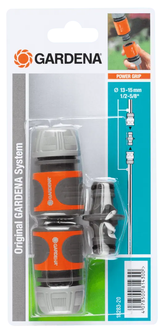 set koppelingen 13 mm (1/2) Gardena