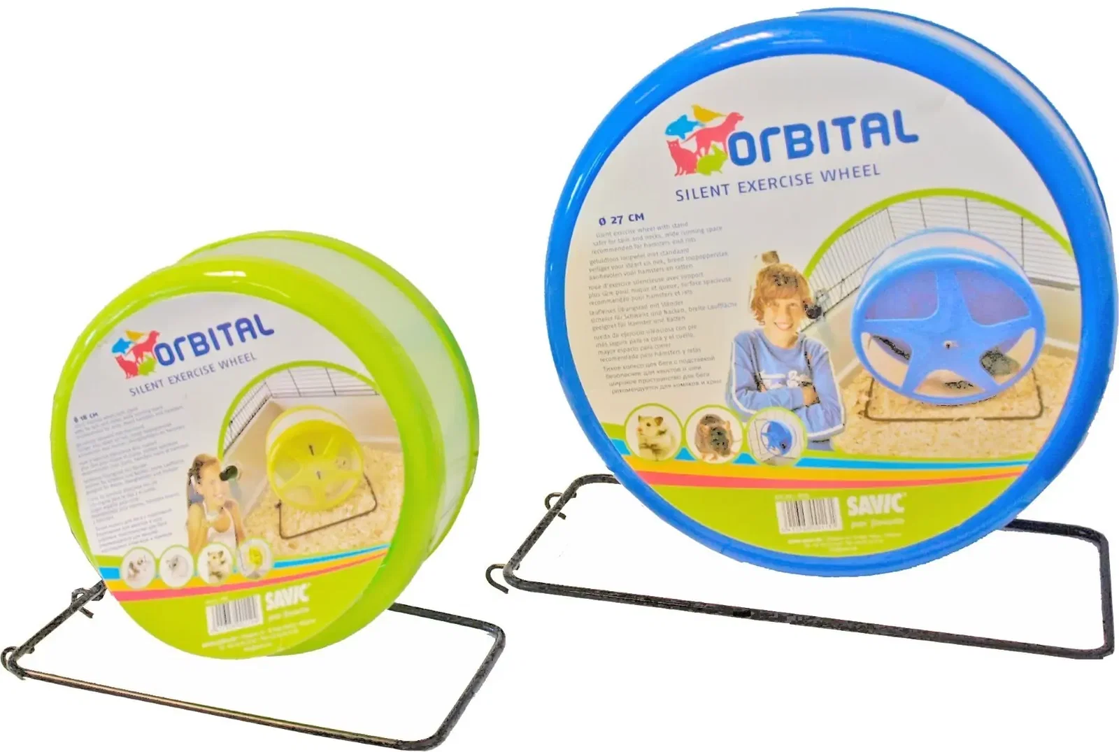 Savic silent hamstermolen Orbital M groen Savic Gebr. de Boon